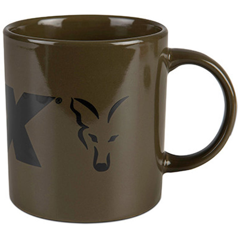 Fox Collection Mug Green & Black