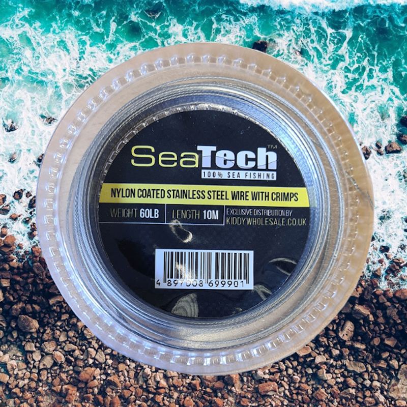 Sea Tech Nylon Coated Stainless Steel Wire With Crimps