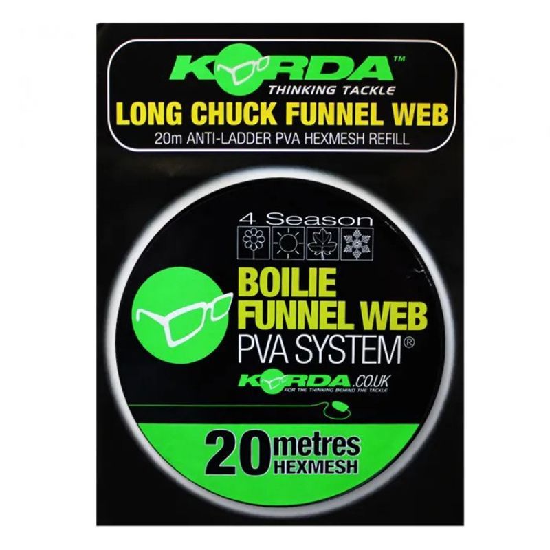 Korda Boilie Funnel Web PVA System 20m Refill