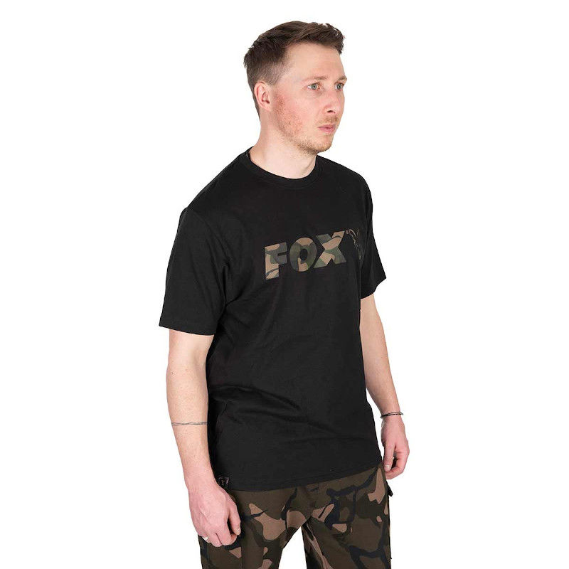 Fox Black/Camo Logo T-Shirt