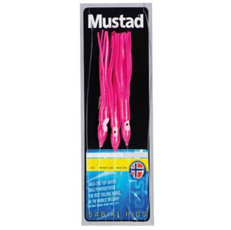 Mustad Pink Squid Rigs