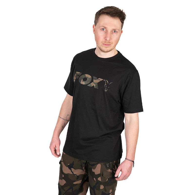 Fox Black/Camo Logo T-Shirt