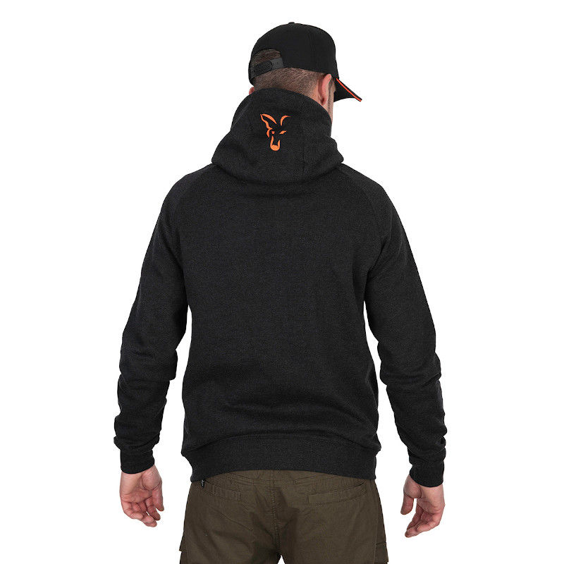 Fox Collection LW Hoody Black & Orange