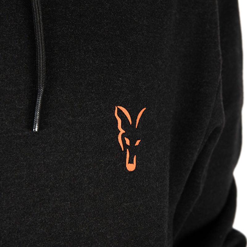 Fox Collection Hoody Black & Orange