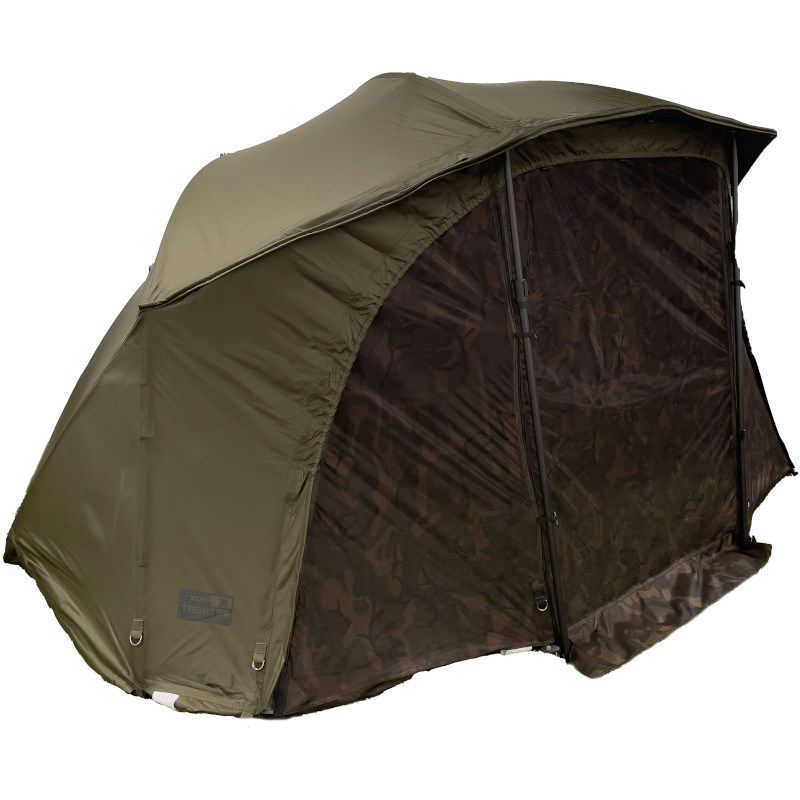 Fox Retreat Brolly System Camo Mozzi Mesh Front