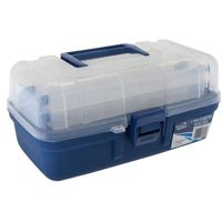 Jarvis Walker 2 Tray Clear Top Tackle Box