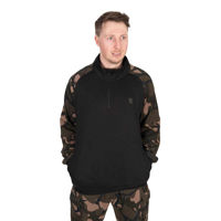 Fox LW Black/Camo QTR Zip Pullover