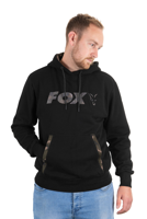 Fox Black/Camo Print Hoody