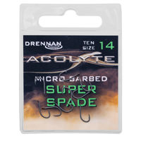 Drennan Acolyte Super Spade Micro Barbed Hooks