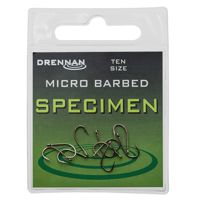 Drennan Specimen Micro Barbed Eyed Hooks