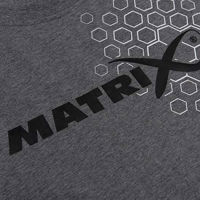 Matrix Grey Hex Print T-Shirt