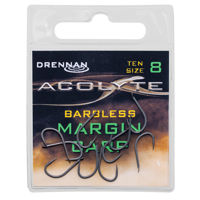 Drennan Acolyte Margin Carp Barbless Spade Hooks