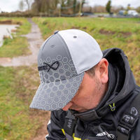 Matrix Hex Print Grey Baseball Cap