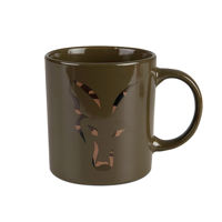 Fox Green & Camo Head Ceramic Mug