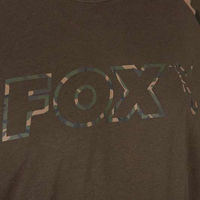 Fox Khaki/Camo Outline T-Shirt