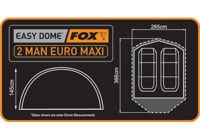 Fox Easy Dome Euro Maxi 2 Man