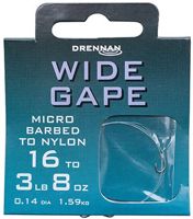 Drennan Hooks To Nylon Barbed Wide Gape