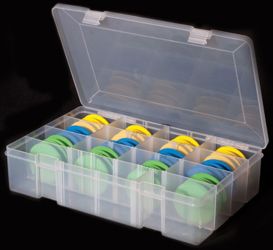 Leeda Rig Storage Box With 24 Foam Winders