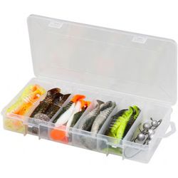 Savage Gear Cannibal Shad Kit Mixed Colours 36pcs