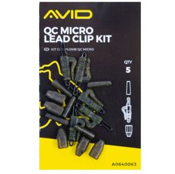 Avid Carp QC Micro Lead Clip Kit