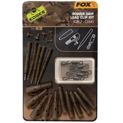 Fox Edges Camo Power Grip Lead Clip Kit