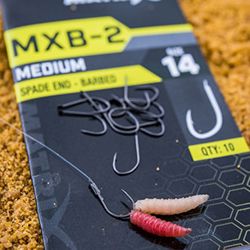 Matrix MXB-2 Medium Spade End Barbed Hooks