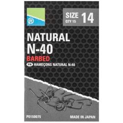 Preston Innovations Natural N-40 Hooks