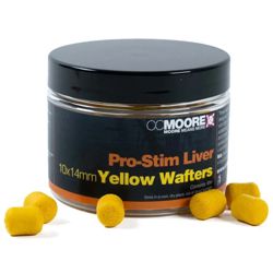 CC Moore Pro-Stim Liver Yellow Dumbell Wafters 10 x 14mm