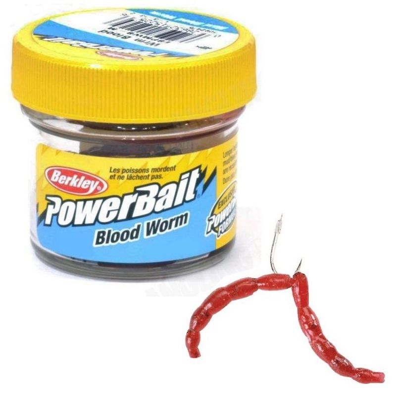 Berkley Powerbait Micro Blood Worms