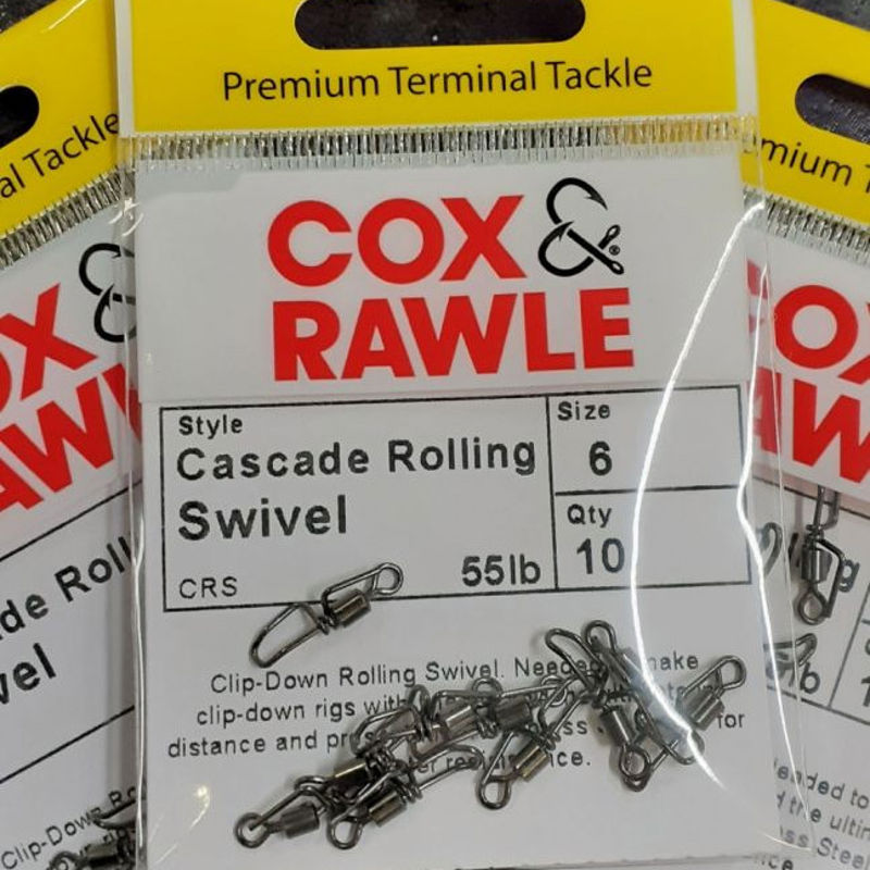 Cox & Rawle Cascade Rolling Swivels