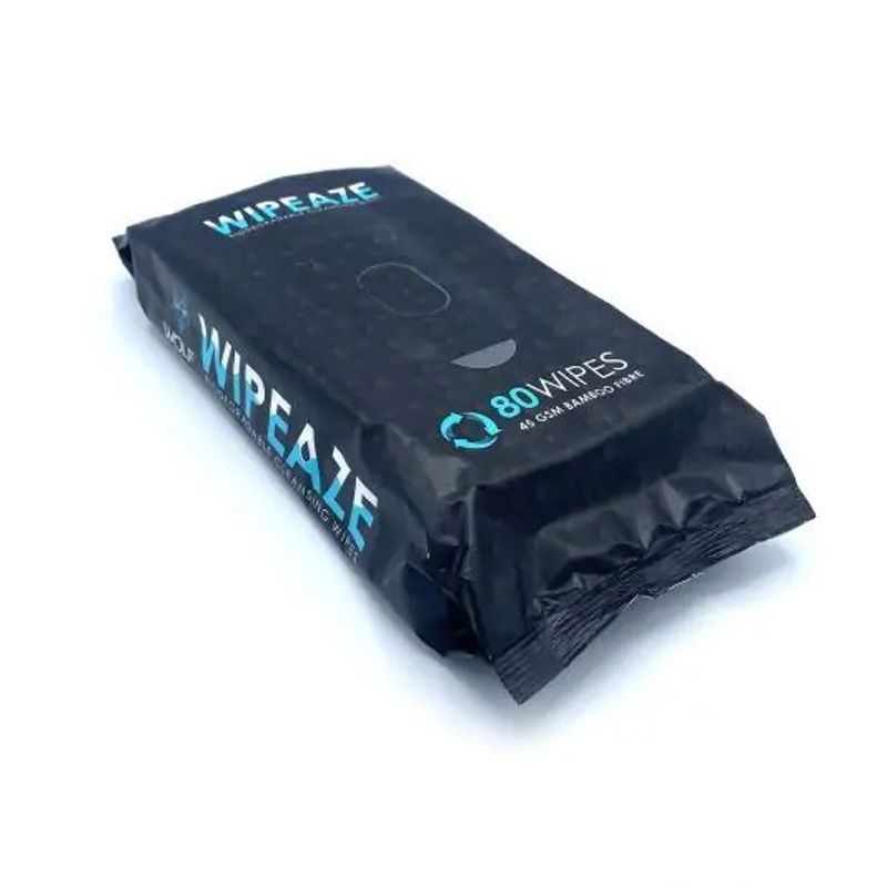 Wolf Wipeaze Biodegradable Cleansing Wipes