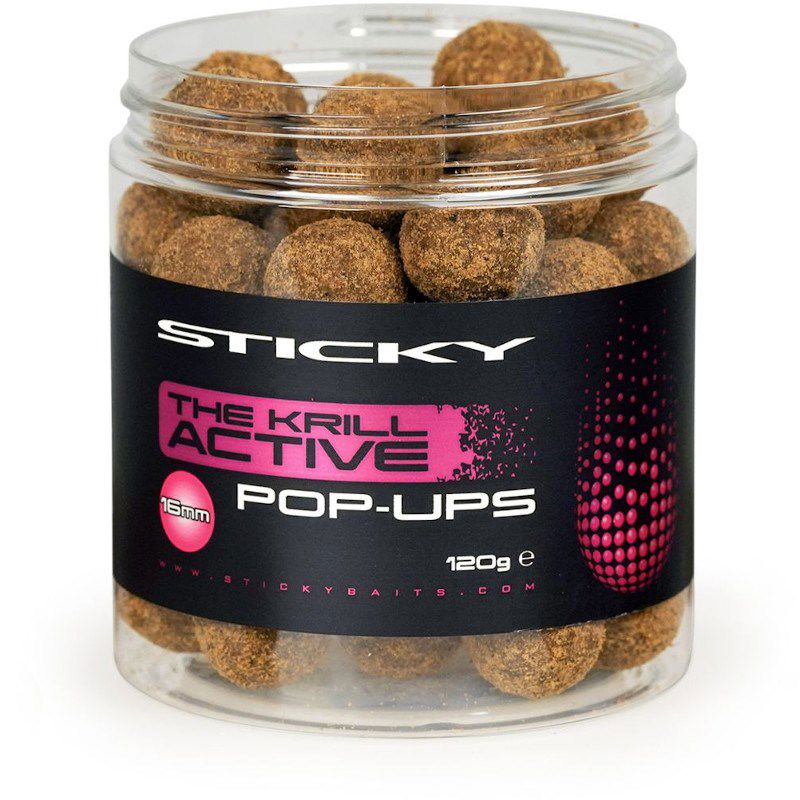 Sticky Baits The Krill Active Pop-Ups 16mm