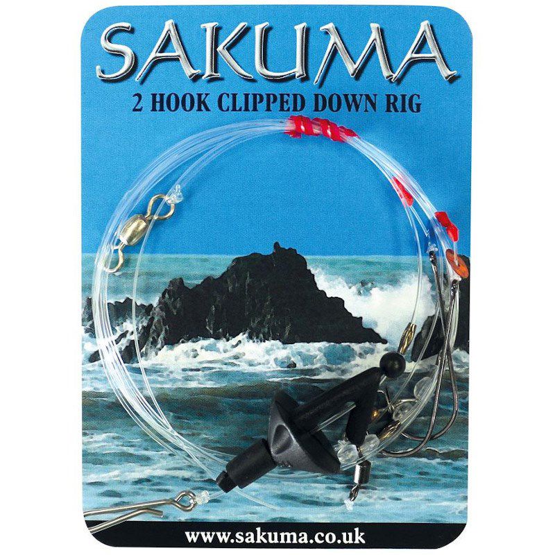 Sakuma 2 Hook Clipped Down Rig