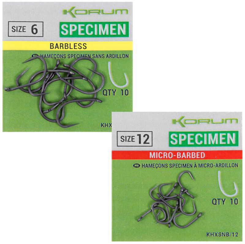 Korum Xpert Specimen Hooks