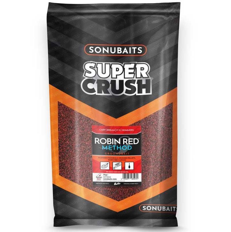 Sonubaits Supercrush Robin Red Method Mix 2kg