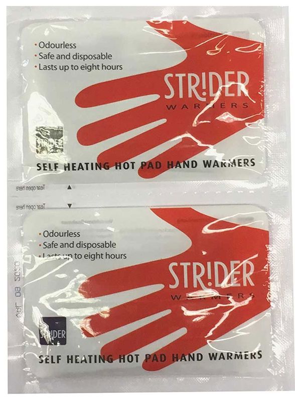 Strider Hot Pad Hand Warmers Twin Pack