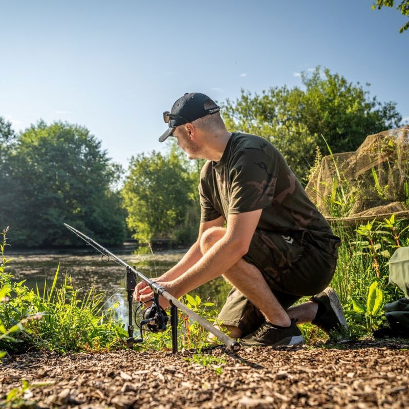 Daiwa Camo Jogger Shorts