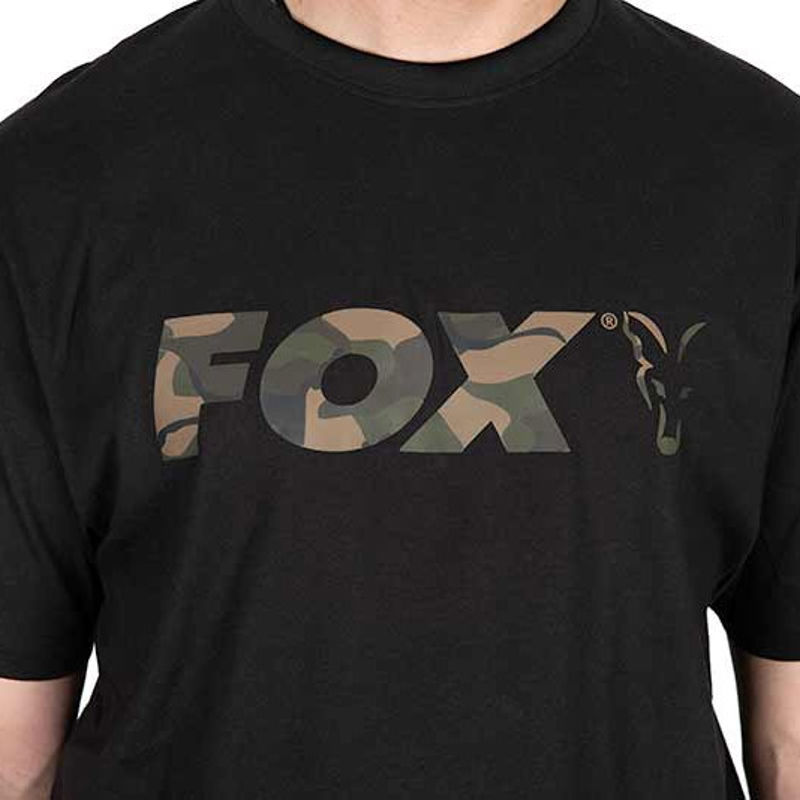 Fox Black/Camo Logo T-Shirt