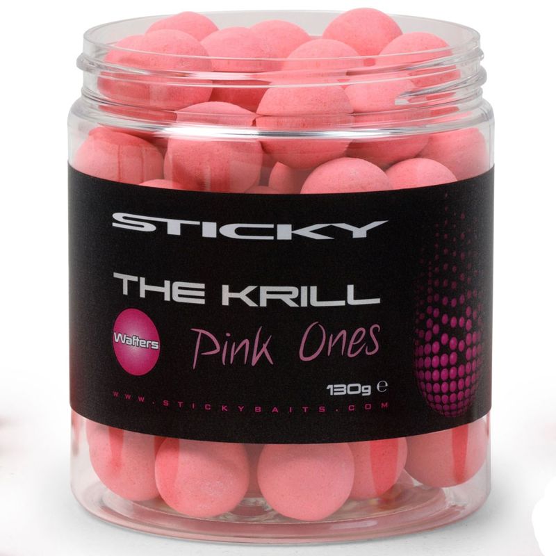 Sticky Baits The Krill Pink Ones Wafters 16mm