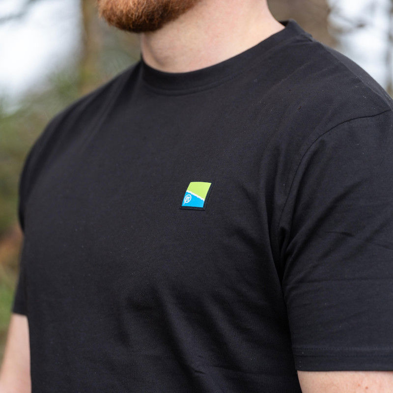 Preston Innovations Lightweight Black T-Shirt