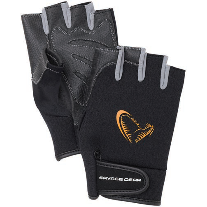 Savage Gear Neoprene Half Finger Gloves