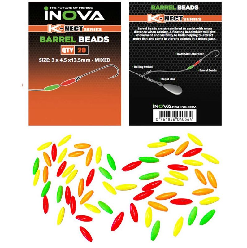 Inova Barrel Beads