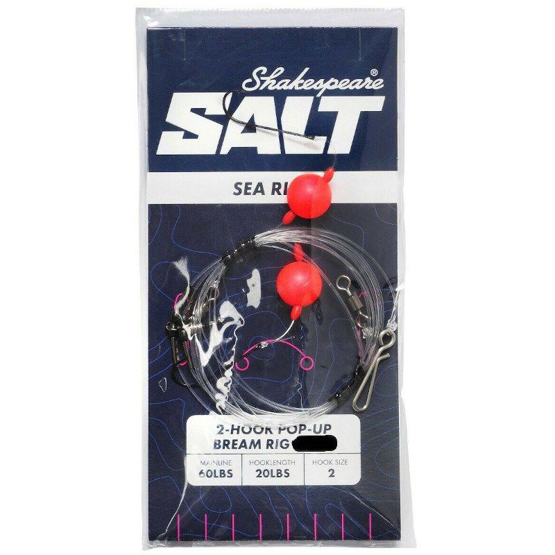 Shakespeare Salt 2-Hook Pop-Up Bream Rig