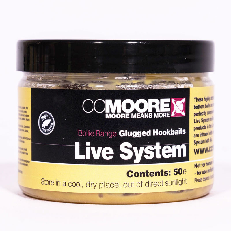 CC Moore Live System Glugged Hookbaits