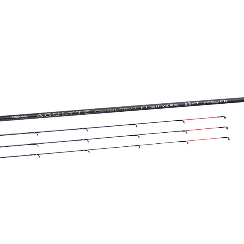 Drennan Acolyte Commercial F1 & Silvers Feeder Rods