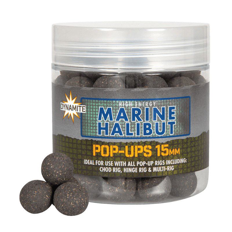 Dynamite Baits Pop-ups 15mm Marine Halibut