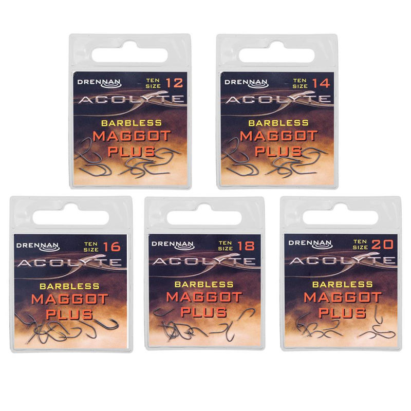 Drennan Acolyte Maggot Plus Hooks