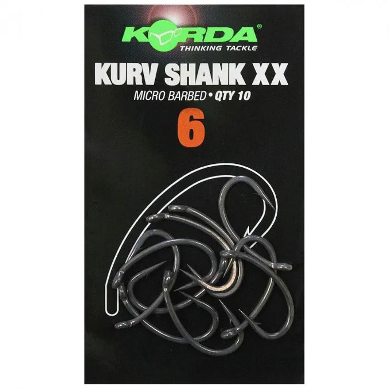 Korda Kurv Shank XX Hooks