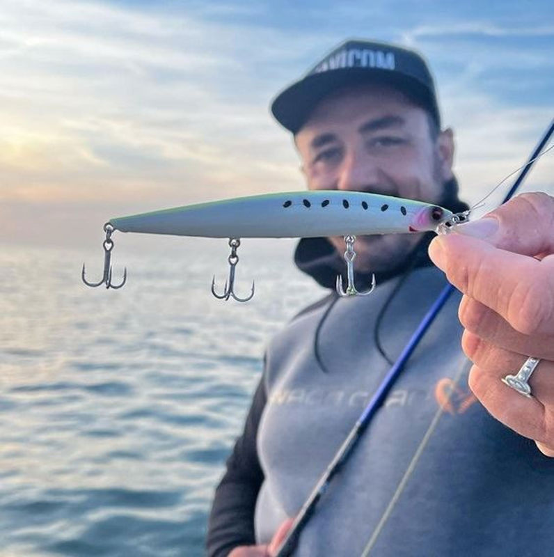 Savage Gear Floating Sea Bass Minnow Lures 12cm - 12.5g