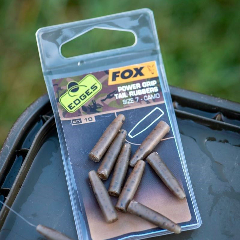 Fox Edges Camo Powergrip Tail Rubbers